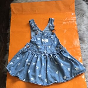 Oshkosh B'gosh Baby Girl Denim Overall Dress